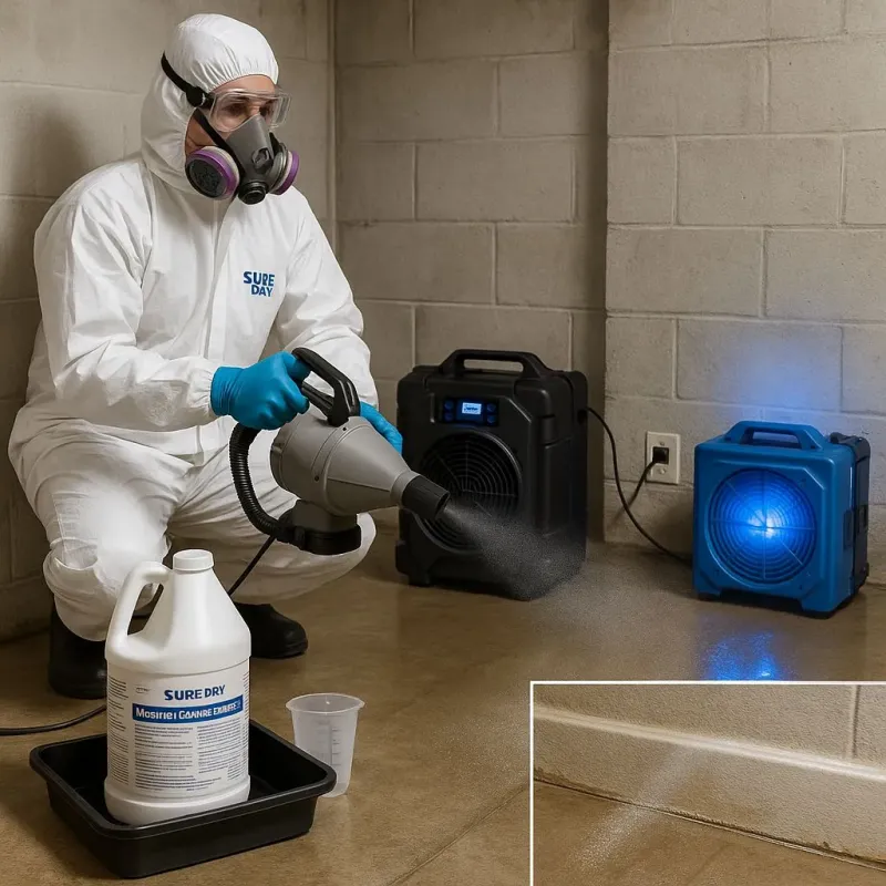 Sanitization and Odor Removal process in Wagner, SD