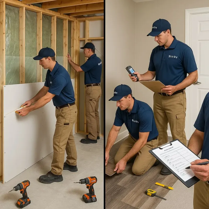 Repairs and Reconstruction process in Wagner, SD